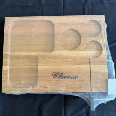 Vermillion Wooden cheese and charcuterie serving board