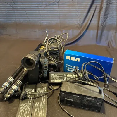 vintage RCA VHS camcorder kit