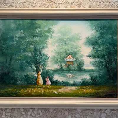  landscape painting By Du Bois