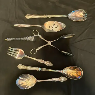 Assortment Of Silver Plate