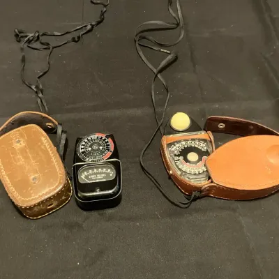 General Electric & Norwood Director Vintage Light Exposure Meters