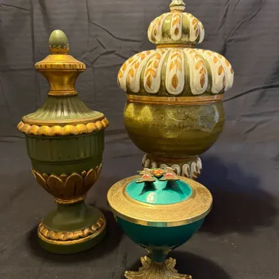 lidded jars