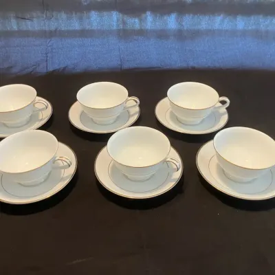 Noritake China Tea Cup Set #1 of 2