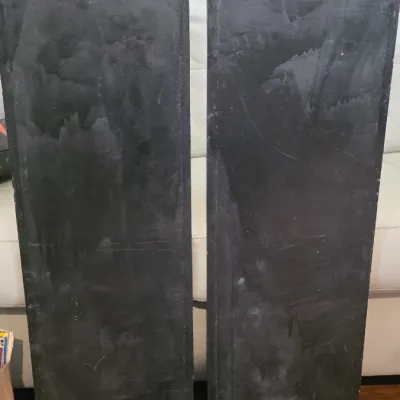 Vintage Asian Black Lacquer Mother of Pearl Wall Art Panels – Pair of Framed Oriental Scenic Inlay Decor