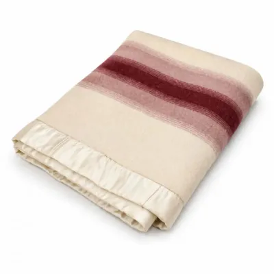 153 rare1940spendletonwoolblanketsatinboundstripe
