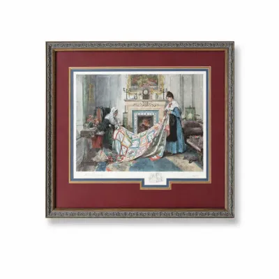 180 walterdendysadlernearlydonesignedframedprintart