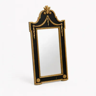 193 syrocolabargestyleblackgoldneoclassicalmirror