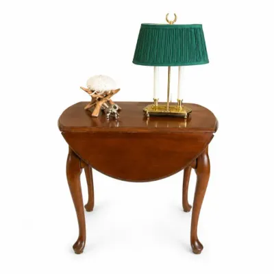 174 vintagedecorlotbrasslamptableurchincoastalset