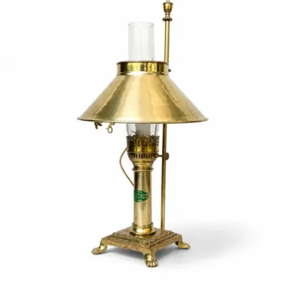 189 vintagebrassparisorientexpresstablelamp