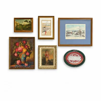 194 vintageframedart decorativewalldcorcollection