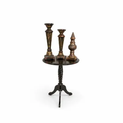 36 vintageitalianmediterraneanmarquetrywoodaccentsidetable
