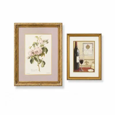183 framedbotanicalrose wineprintswallartpairset