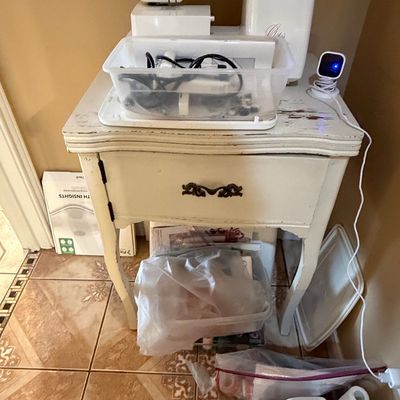 Sale Photo Thumbnail #64: Brother 6003 Computerized Sewing Machine on Painted Accent Table