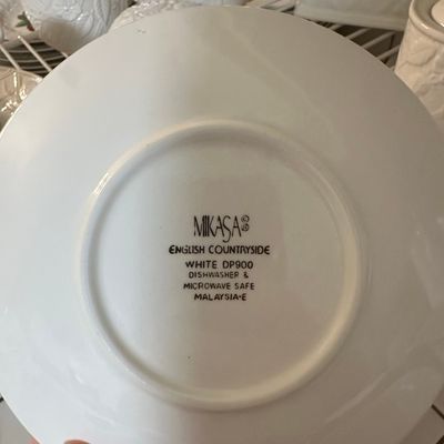 Mikasa English Countryside White Saucer