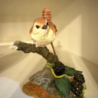 Sale Photo Thumbnail #409: Lenox Marsh Wren figurine