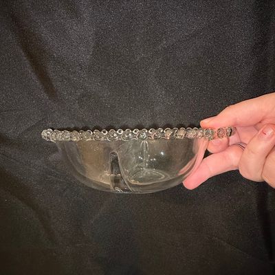 Sale Photo Thumbnail #662: Imperial Glass Candlewick Divided Relish Dish
