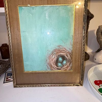 Sale Photo Thumbnail #138: Bird's Nest with Eggs Painting