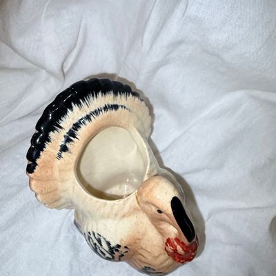 Vintage Morton Pottery Turkey Planter