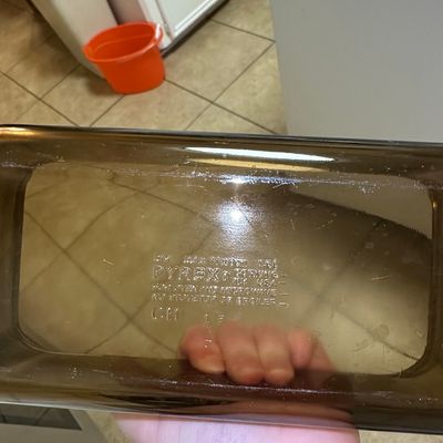 Pyrex Visions Amber Loaf Pan #213
