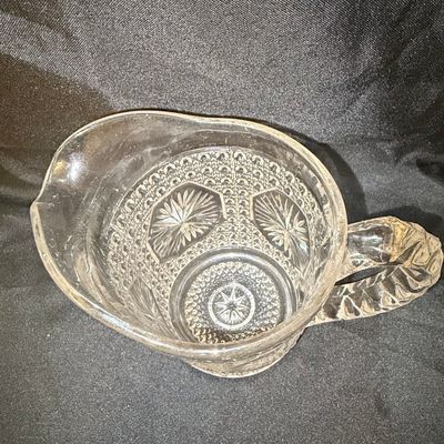 Sale Photo Thumbnail #671: EAPG Imperial Glass Amelia (Star Medallion) Creamer