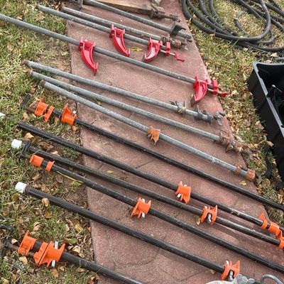 Sale Photo Thumbnail #101: Pony Brand Pipe Clamps (Assorted Sizes)