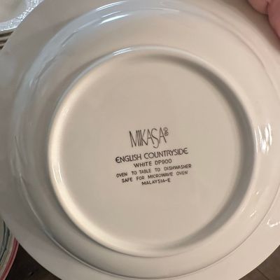 Mikasa English Countryside White Soup Bowl