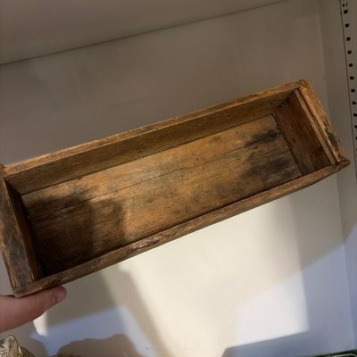 Sale Photo Thumbnail #587: Vintage Wooden Cheese Box