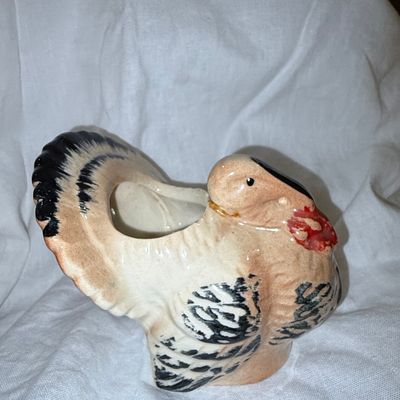 Vintage Morton Pottery Turkey Planter