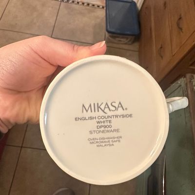 Mikasa English Countryside White Mug