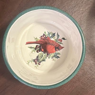 Sale Photo Thumbnail #443: Lenox Winter Greetings Everyday Bowl