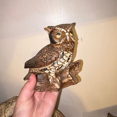 Sale Photo Thumbnail #677: Homco Owl Figurine 1114