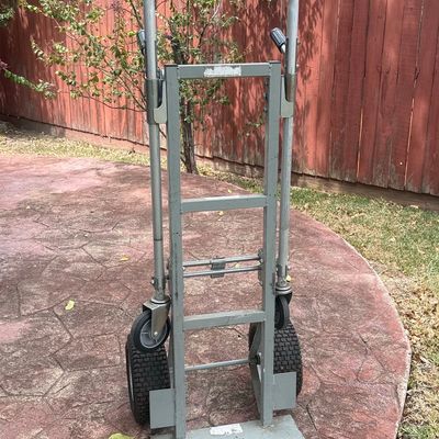 Sale Photo Thumbnail #47: Convertible Hand Truck / Dolly with Pneumatic Tires