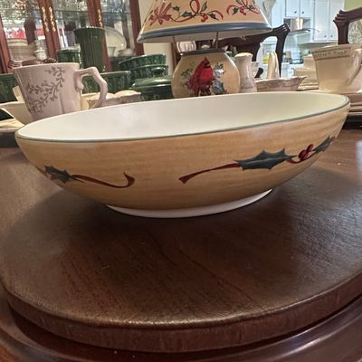 Sale Photo Thumbnail #254: Lenox Winter Greetings Everyday Serving Bowl