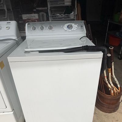 Sale Photo Thumbnail #38: GE Top-Load Washer and Dryer Set