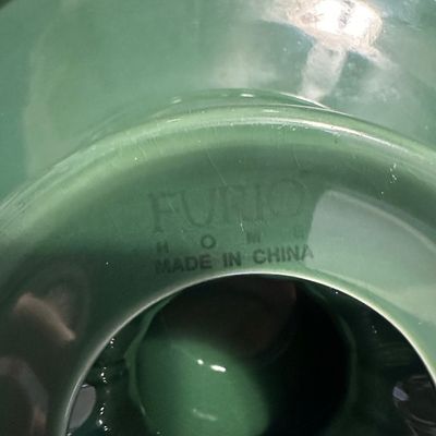 Sale Photo Thumbnail #546: Furio Home Green Pedestal Cake Stand