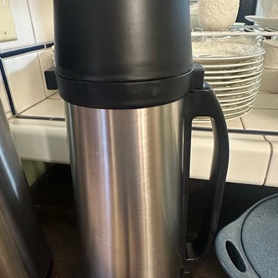 Sale Photo Thumbnail #247: Thermos Stainless Steel Airpot with Pump