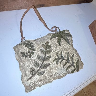 Decorative Fossil Fern Wall Plaque