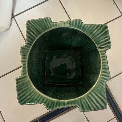 Sale Photo Thumbnail #115: McCoy Pottery Art Deco Green Planter
