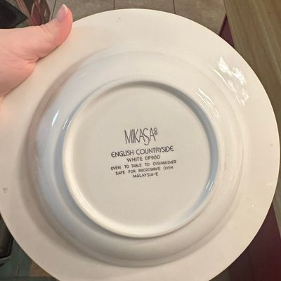 Mikasa English Countryside White Soup Bowl