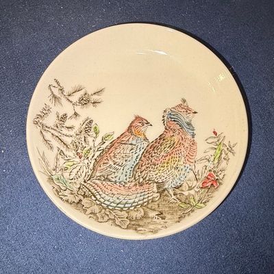 Johnson Brothers Game Birds Ruffed Grouse Plate