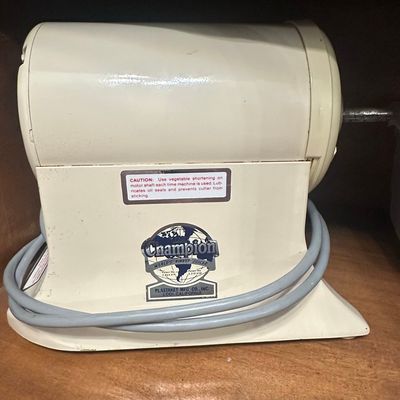 Sale Photo Thumbnail #80: Champion Juicer Model G5-NG-853S