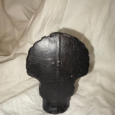 Vintage Gurley Wooden Figural Turkey wax candle