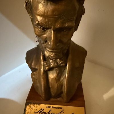 Sale Photo Thumbnail #268: Abraham Lincoln Bronze Bust by Austin Prod. Inc.