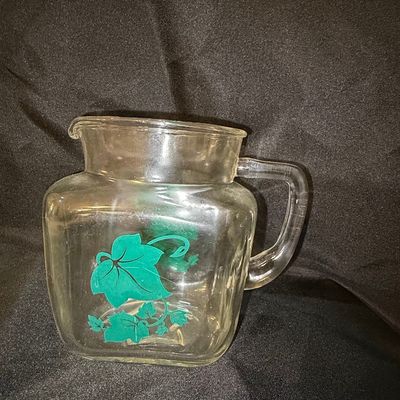 Sale Photo Thumbnail #565: Federal Glass Ivy League Refrigerator Pitcher