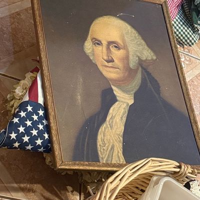 Sale Photo Thumbnail #288: George Washington "Athenaeum" Portrait Print
