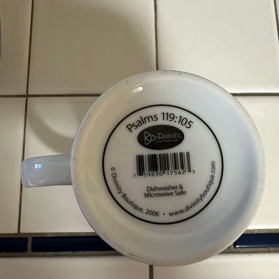 Divinity Boutique Lighthouse Mug, Psalms 119:105