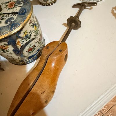 Sale Photo Thumbnail #515: Vintage George E. Belcher Wooden Shoe Stretcher
