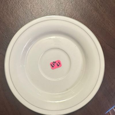 Lenox Chinastone Saucer - For The Grey Patterns