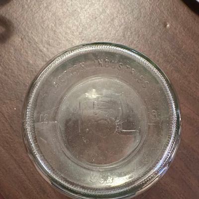 Action Industries 1.5 Liter Glass Storage Jar