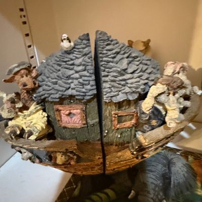 Sale Photo Thumbnail #487: Boyds Bears Noah's Ark Bookends